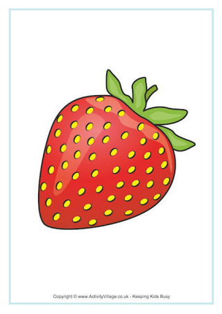 Strawberry Poster