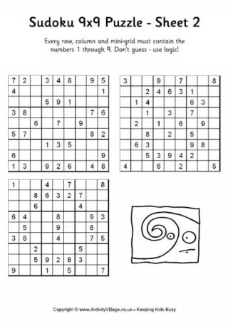 Sudoku 9x9 Puzzle 2