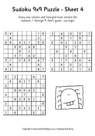 Sudoku 9x9 Puzzle 4