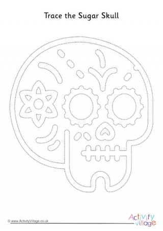 Sugar Skull Tracing Page 2
