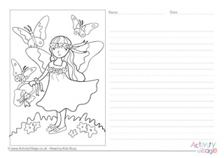 Summer Fairy Story Paper