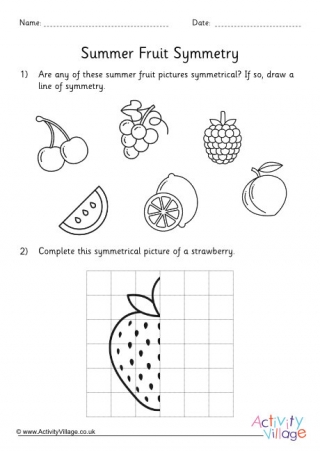 Summer Food Symmetry