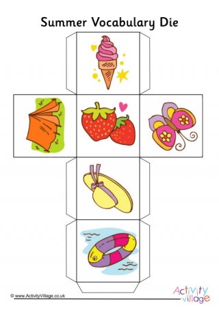 Summer Vocabulary Die 2