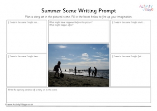 Summer Writing Prompts