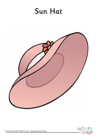 Sun Hat Poster