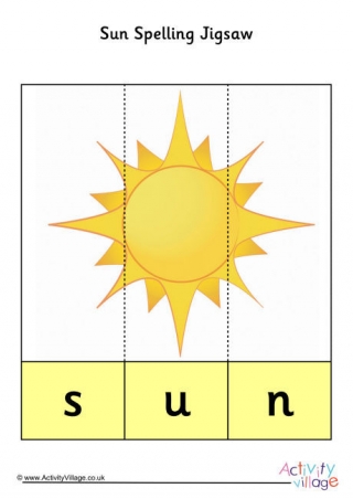 Sun Spelling Jigsaw