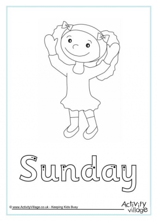 Sunday Finger Tracing