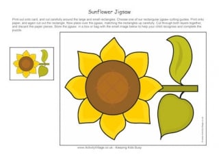 Sunflower Jigsaw