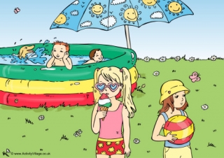 Sunny Day Poster