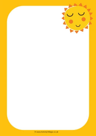 Sunshine Drawing or Writing Frame
