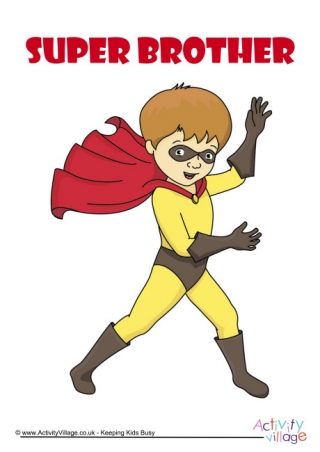 Super Brother Poster