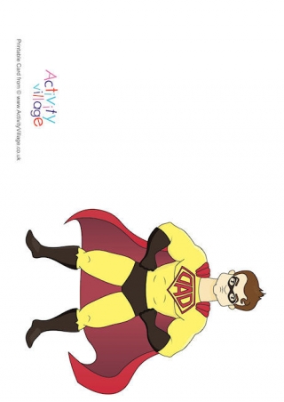 Superdad Card