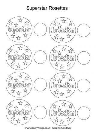 Superstar Rosettes