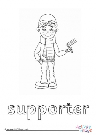 Supporter Finger Tracing