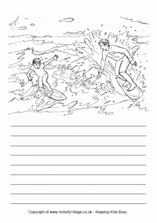 Surfing Story Paper