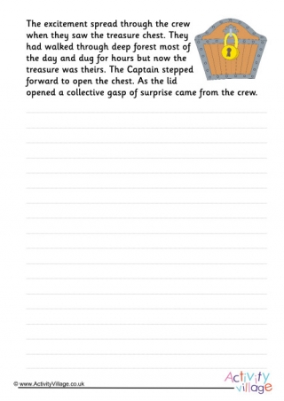 Surprise Treasure Story Starter
