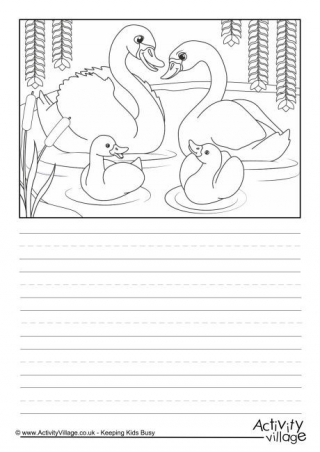Swans Scene Story Paper