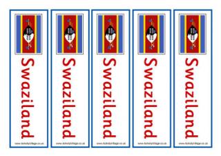 Swaziland Bookmarks