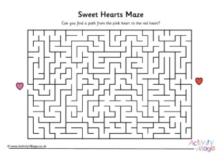 Sweet Hearts Maze 3