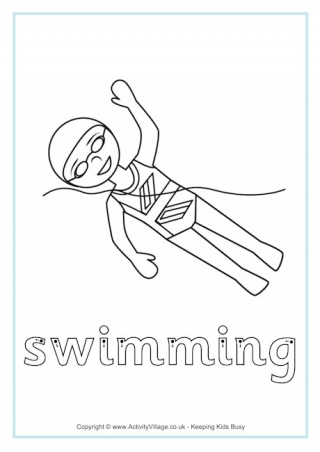 Swimming Finger Tracing