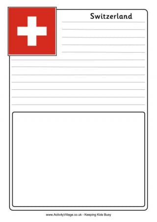 Switzerland Notebooking Page