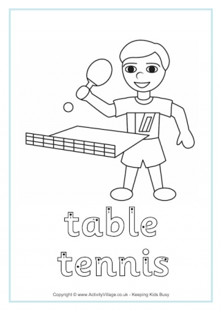 Table Tennis Finger Tracing