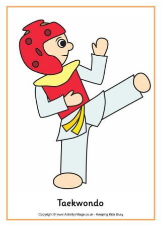 Taekwondo Poster