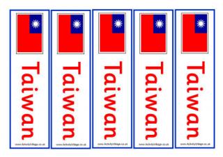 Taiwan Bookmarks