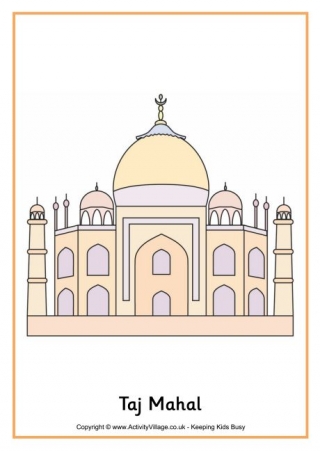 Taj Mahal Poster