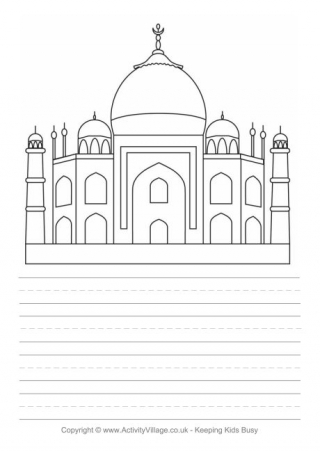 Taj Mahal Story Paper