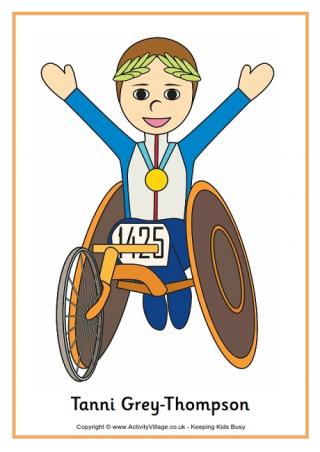Tanni Grey-Thompson Poster