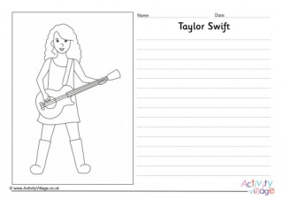 Taylor Swift Story Paper