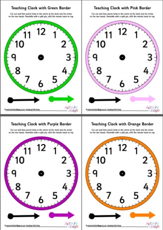 Teaching Clock Complete Set