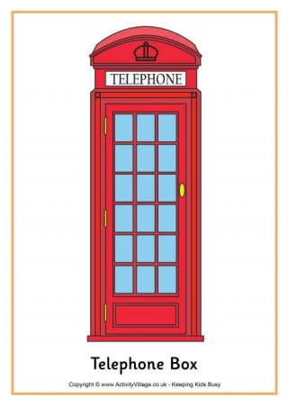 Telephone Box Poster