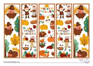 Thanksgiving Bookmarks 3