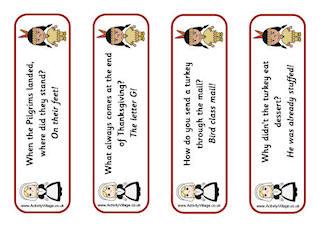 Thanksgiving Bookmarks