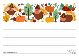 Thanksgiving Bordered Page 2
