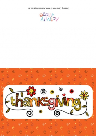 Thanksgiving Card