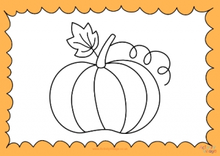 Thanksgiving Colouring Placemat 2