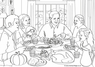 Thanksgiving Colouring Pages | Thanksgiving Coloring Pages