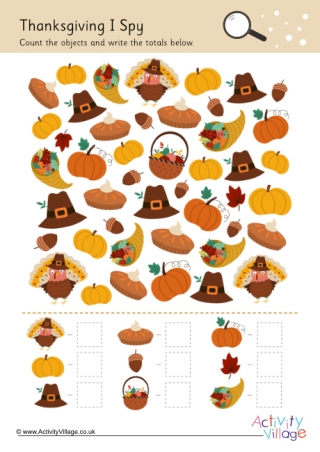 Thanksgiving I Spy