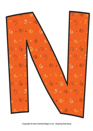 Thanksgiving Letter N 1
