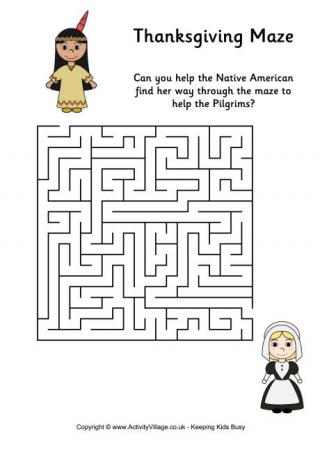 Thanksgiving Maze 2