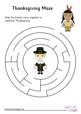 Thanksgiving Maze 4