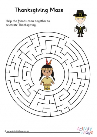 Thanksgiving Maze 6