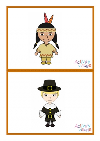 Thanksgiving Picture Flashcards