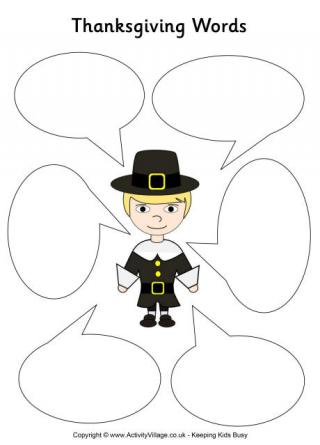 Thanksgiving Words