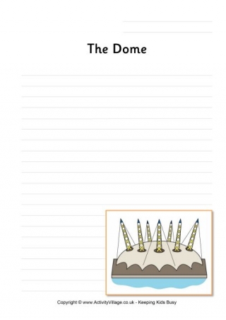 The Dome Writing Page
