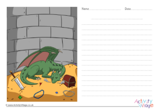 The Dragon's Lair story paper