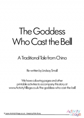 The Goddess Who Cast the Bell - Printable
